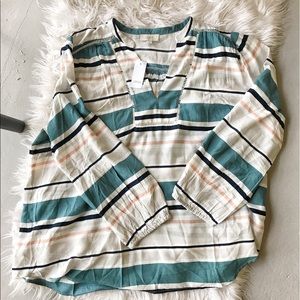 Loft blouse size large NWT